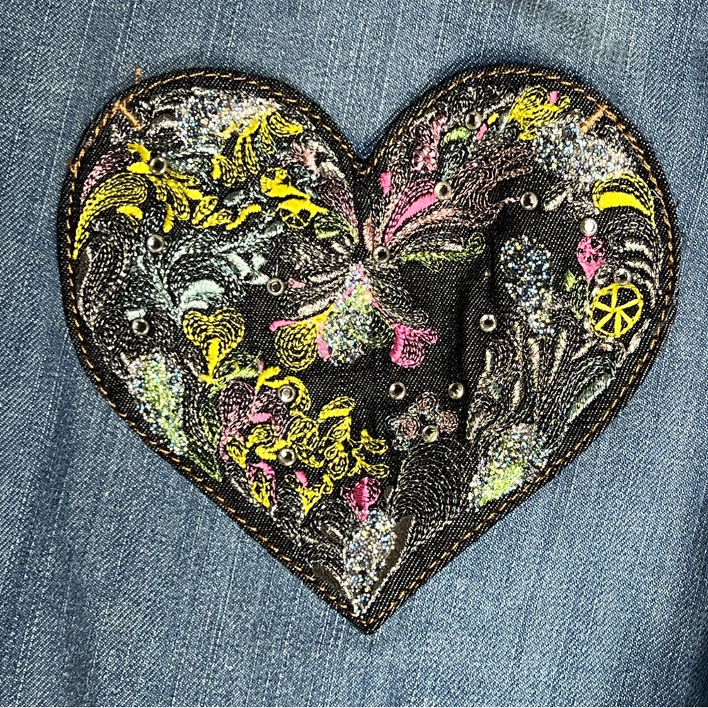 Christian LaCroix Jeans 🔥 heart pockets - rare! Waist Size 34